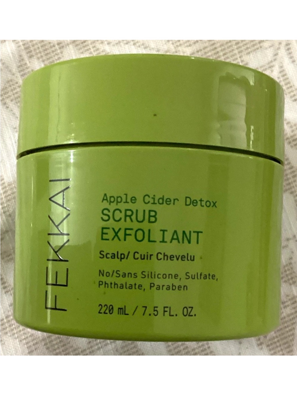 Apple Cider Detox Scalp Scrub Exfoliant - Green